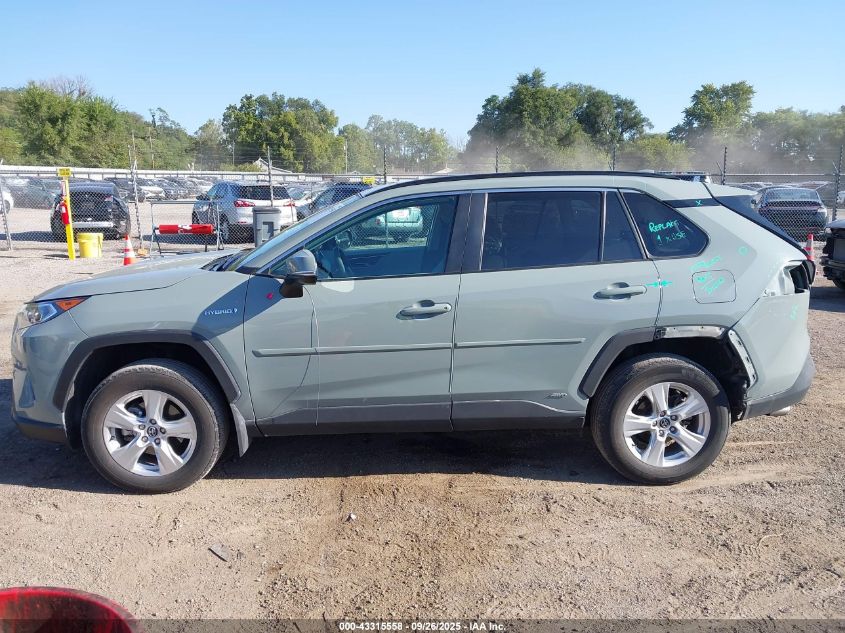 2020 Toyota Rav4 Hybrid Xle VIN: 2T3RWRFV3LW062554 Lot: 43315558