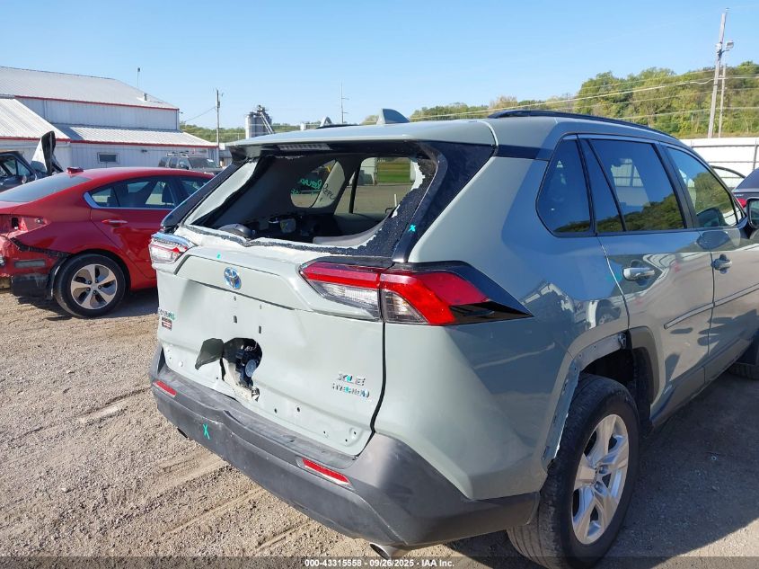 2020 Toyota Rav4 Hybrid Xle VIN: 2T3RWRFV3LW062554 Lot: 43315558