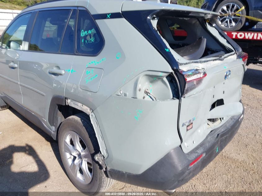 2020 Toyota Rav4 Hybrid Xle VIN: 2T3RWRFV3LW062554 Lot: 43315558