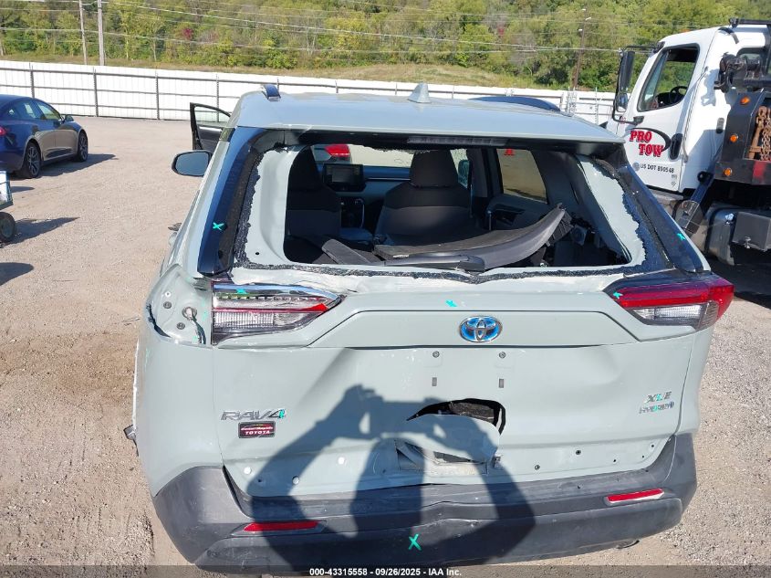 2020 Toyota Rav4 Hybrid Xle VIN: 2T3RWRFV3LW062554 Lot: 43315558