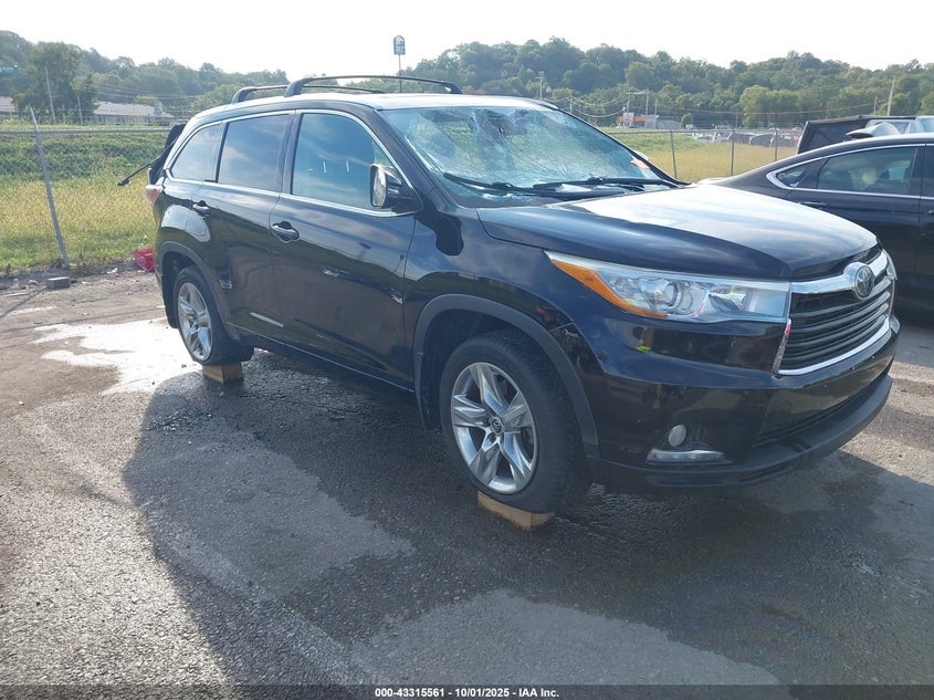 TOYOTA HIGHLANDER LIMITED PLATINUM V6