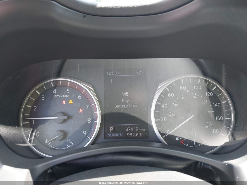 2018 Infiniti Q50 3.0T Luxe VIN: JN1EV7AP4JM356489 Lot: 43315569