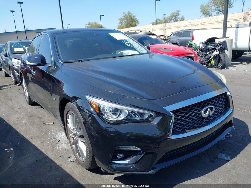 2018 INFINITI Q50 3.0T LUXE - JN1EV7AP4JM356489