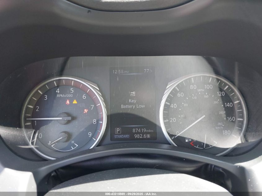 2018 Infiniti Q50 3.0T Luxe VIN: JN1EV7AP4JM356489 Lot: 43315569