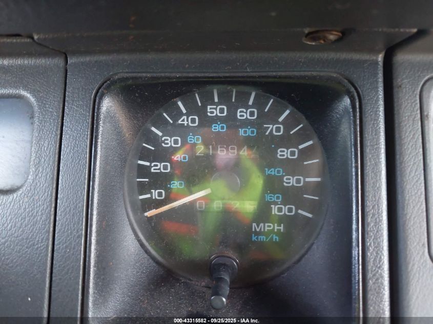 1994 Jeep Wrangler / Yj S VIN: 1J4FY19P1RP426299 Lot: 43315582