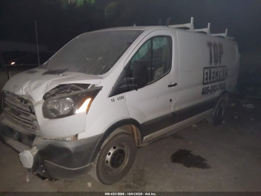 2018 Ford Transit-150 VIN: 1FTYE1ZM2JKB50598 Lot: 43315585