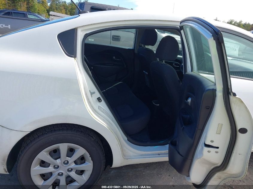 2015 Kia Rio Lx VIN: KNADM4A39F6492441 Lot: 43315601