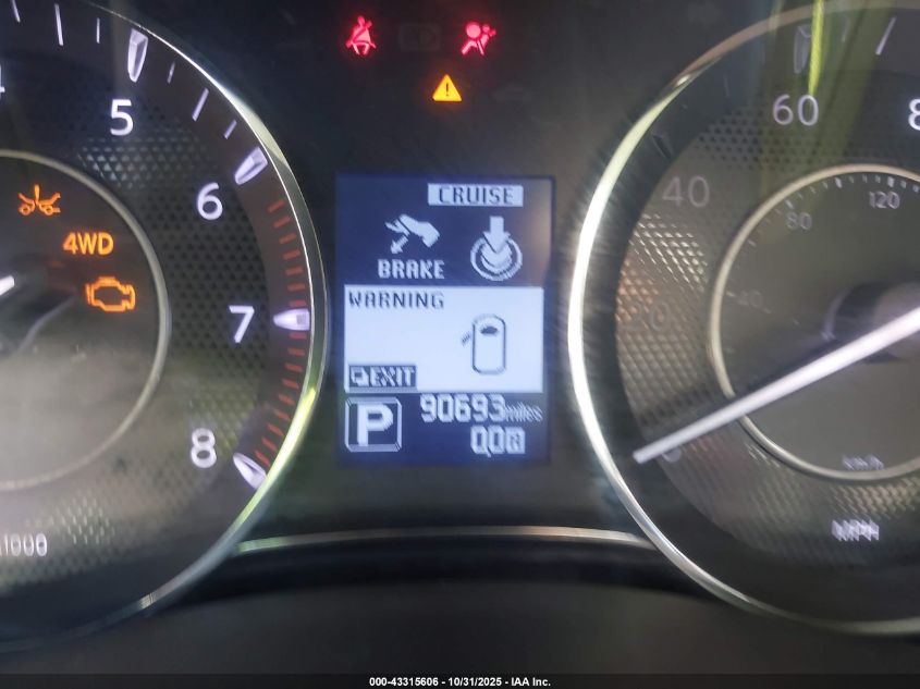 2019 Nissan Armada Platinum VIN: JN8AY2NC0K9585368 Lot: 43315606