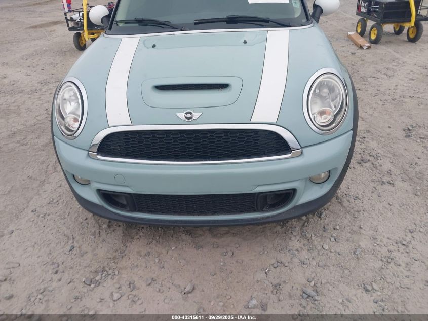 2013 Mini Hardtop Cooper S VIN: WMWSV3C58DT393637 Lot: 43315611