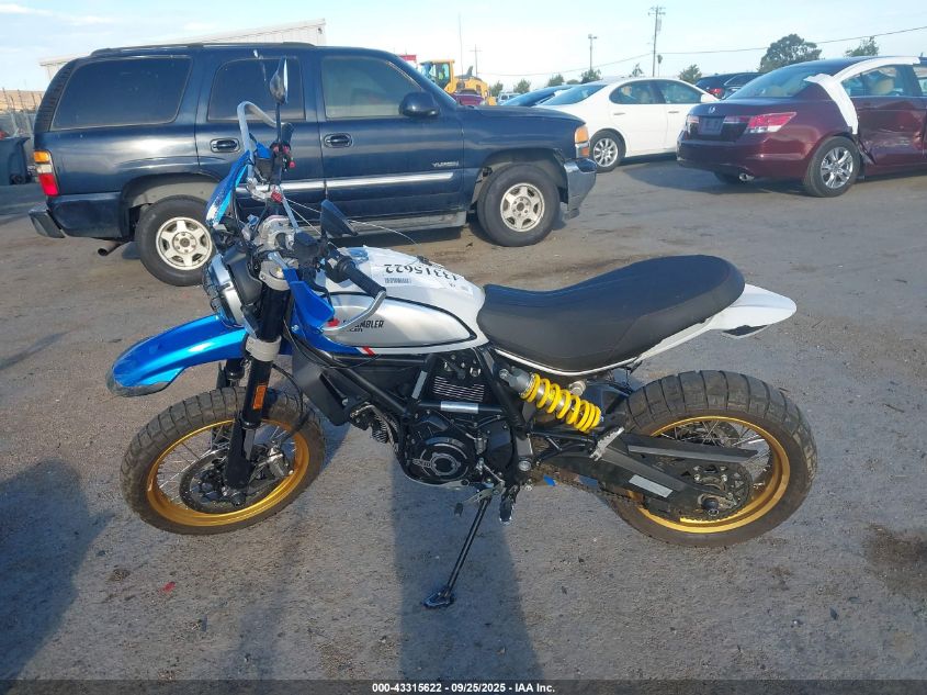 2022 Ducati Scrambler Desert Sled VIN: ML0KAFPM8NT002277 Lot: 43315622