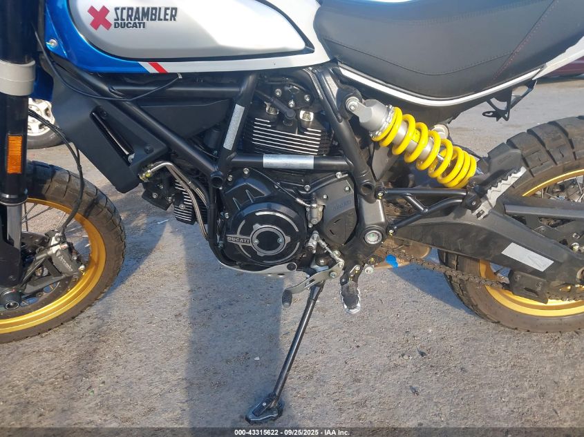 2022 Ducati Scrambler Desert Sled VIN: ML0KAFPM8NT002277 Lot: 43315622