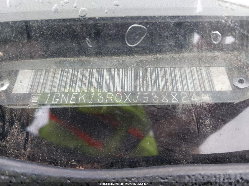 1999 Chevrolet Tahoe Ls VIN: 1GNEK13R0XJ538824 Lot: 43315623