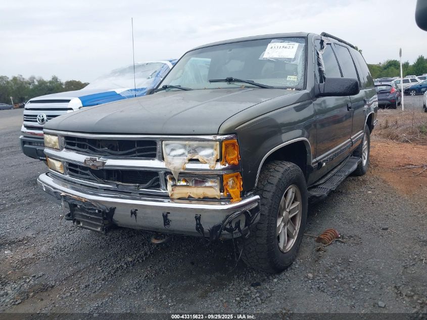 1999 Chevrolet Tahoe Ls VIN: 1GNEK13R0XJ538824 Lot: 43315623