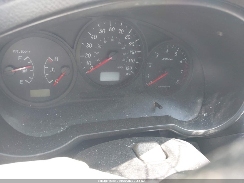 2006 Subaru Impreza 2.5I VIN: JF1GD67636G524510 Lot: 43315633