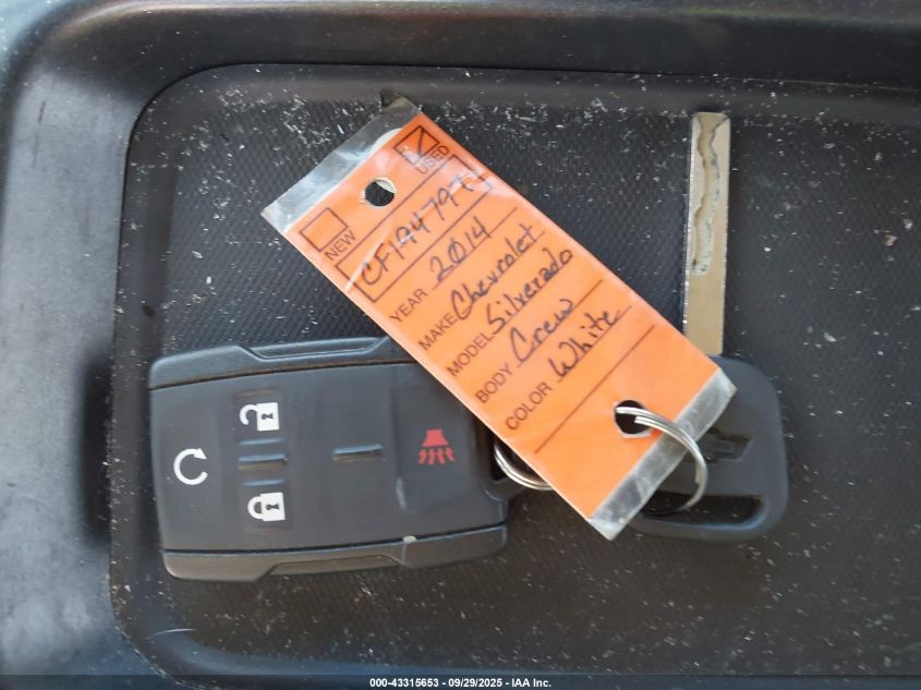 2014 Chevrolet Silverado 1500 1Lt VIN: 1GCUKREC6EF194797 Lot: 43315653