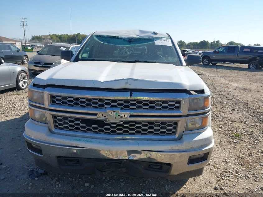 2014 Chevrolet Silverado 1500 1Lt VIN: 1GCUKREC6EF194797 Lot: 43315653