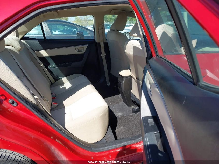 2014 Toyota Corolla Le VIN: 5YFBURHEXEP150888 Lot: 43315662