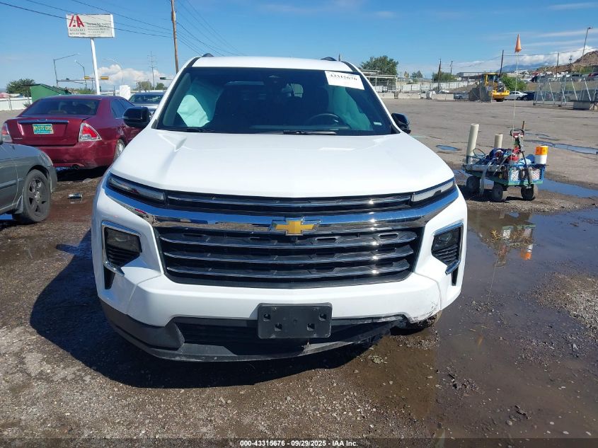2025 Chevrolet Traverse Fwd Lt VIN: 1GNERGRS7SJ156047 Lot: 43315676
