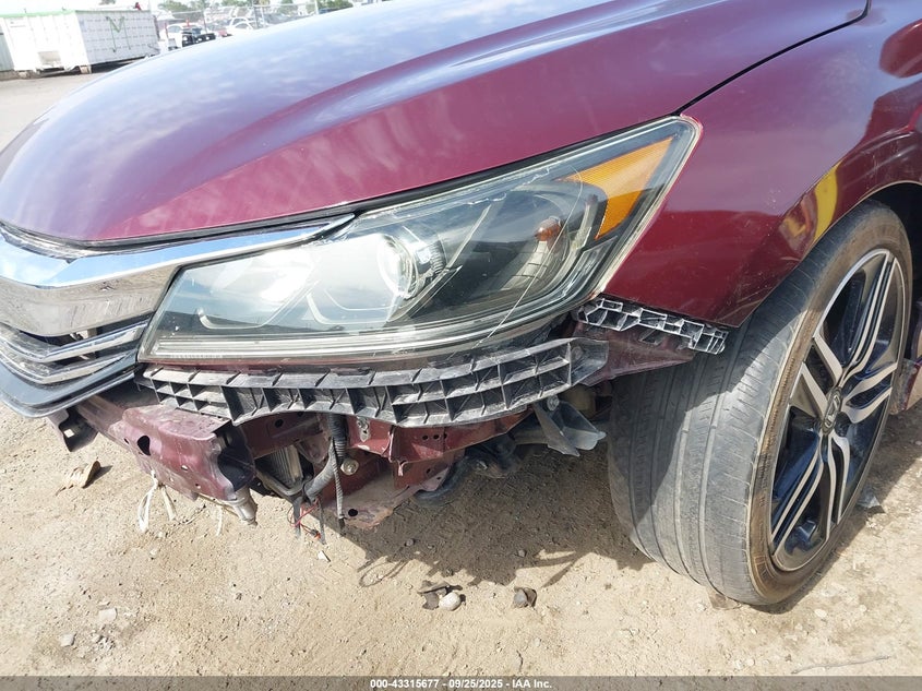 2017 HONDA ACCORD SPORT - 1HGCR2F53HA230382