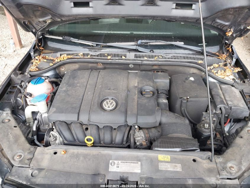 2013 Volkswagen Jetta 2.5L Se VIN: 3VWBP7AJ2DM446235 Lot: 43315679