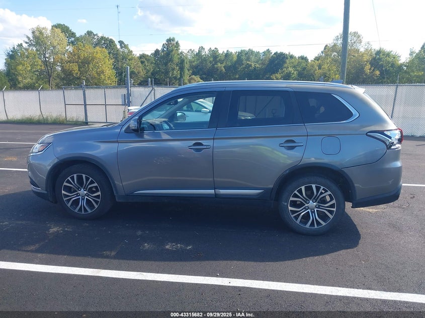 2019 Mitsubishi Outlander Sel VIN: JA4AD3A37KZ014232 Lot: 43315682