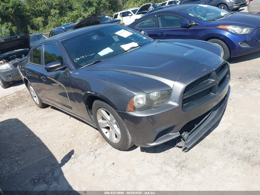 Vin: 2c3cdxbg7eh259399, lot: 43810341, dodge charger se 20141