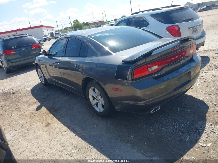 Vin: 2c3cdxbg7eh259399, lot: 43810341, dodge charger se 20143