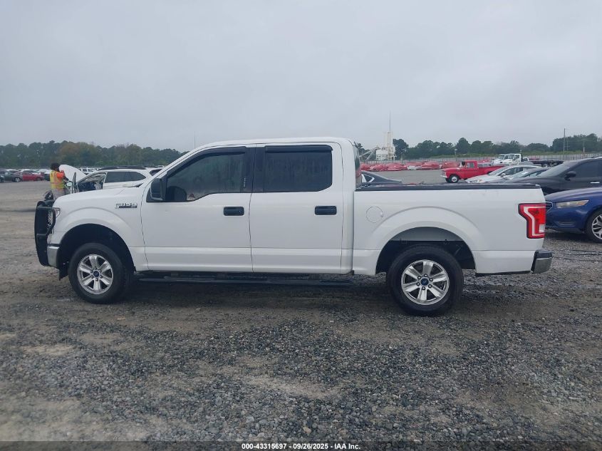 2017 Ford F-150 Xlt VIN: 1FTEW1C82HFC04724 Lot: 43315697