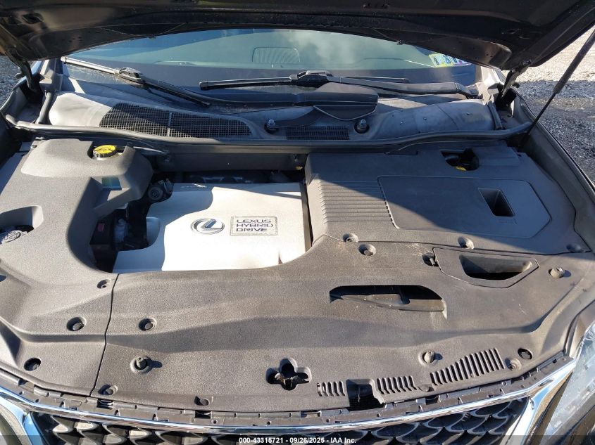 2011 Lexus Rx 450H VIN: JTJBC1BA8B2418595 Lot: 43315721