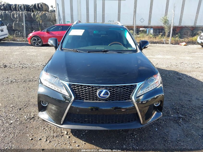 2011 Lexus Rx 450H VIN: JTJBC1BA8B2418595 Lot: 43315721