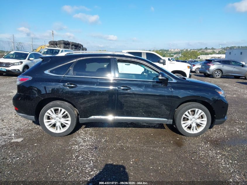 2011 Lexus Rx 450H VIN: JTJBC1BA8B2418595 Lot: 43315721