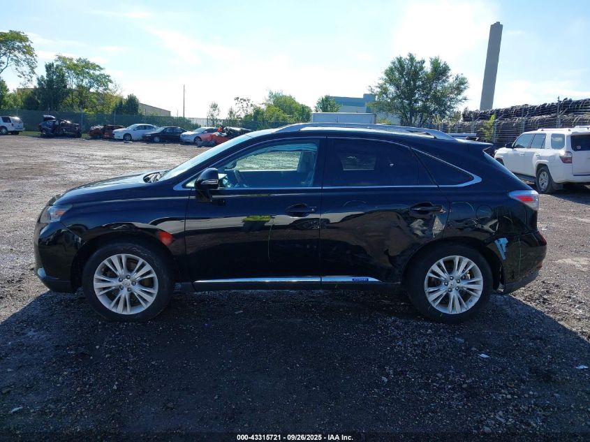 2011 Lexus Rx 450H VIN: JTJBC1BA8B2418595 Lot: 43315721