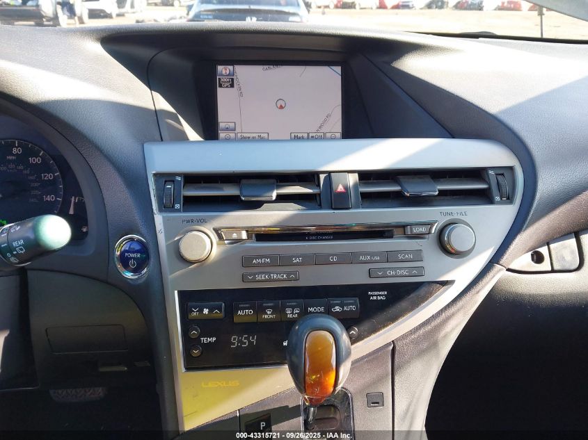 2011 Lexus Rx 450H VIN: JTJBC1BA8B2418595 Lot: 43315721