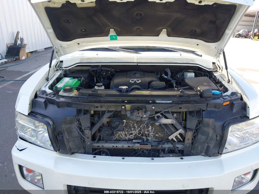 2010 Infiniti Qx56 VIN: 5N3ZA0NE6AN909067 Lot: 43315722