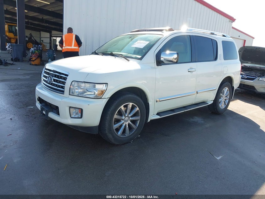 2010 Infiniti Qx56 VIN: 5N3ZA0NE6AN909067 Lot: 43315722