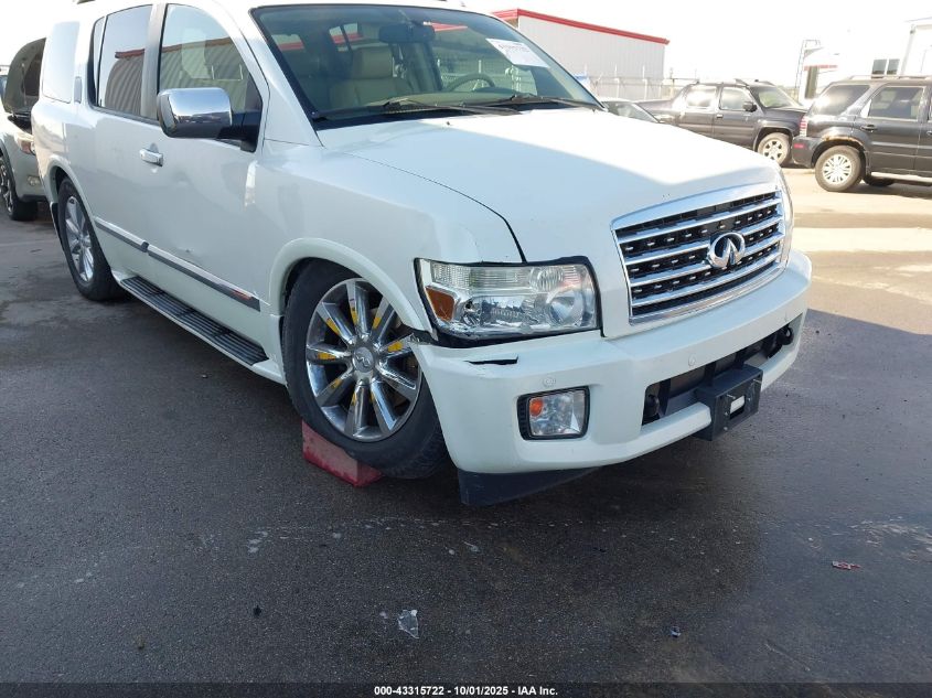2010 Infiniti Qx56 VIN: 5N3ZA0NE6AN909067 Lot: 43315722
