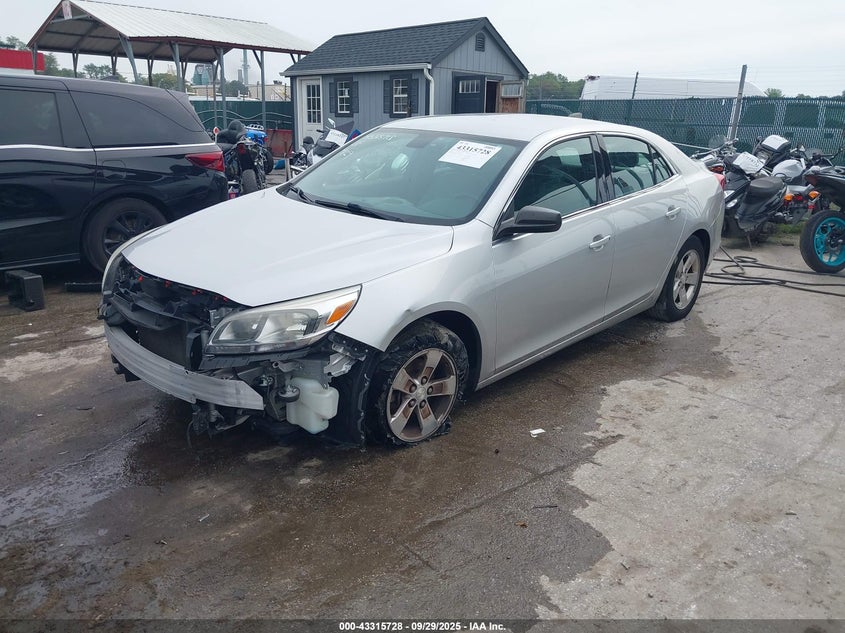 2016 Chevrolet Malibu Limited Ls silver sedan gasoline 1G11B5SA9GF115925 photo #3