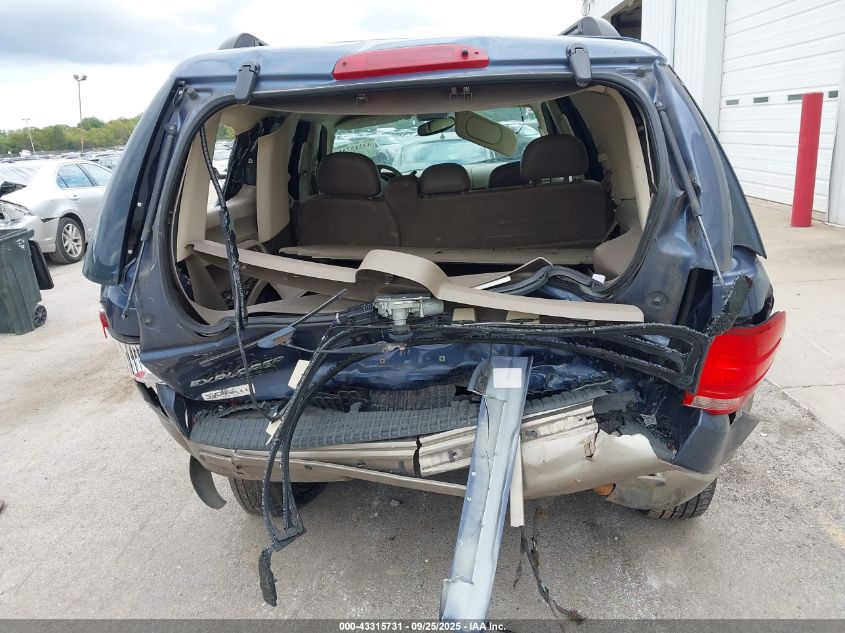 2004 Ford Explorer Eddie Bauer VIN: 1FMDU74W64UB69818 Lot: 43315731