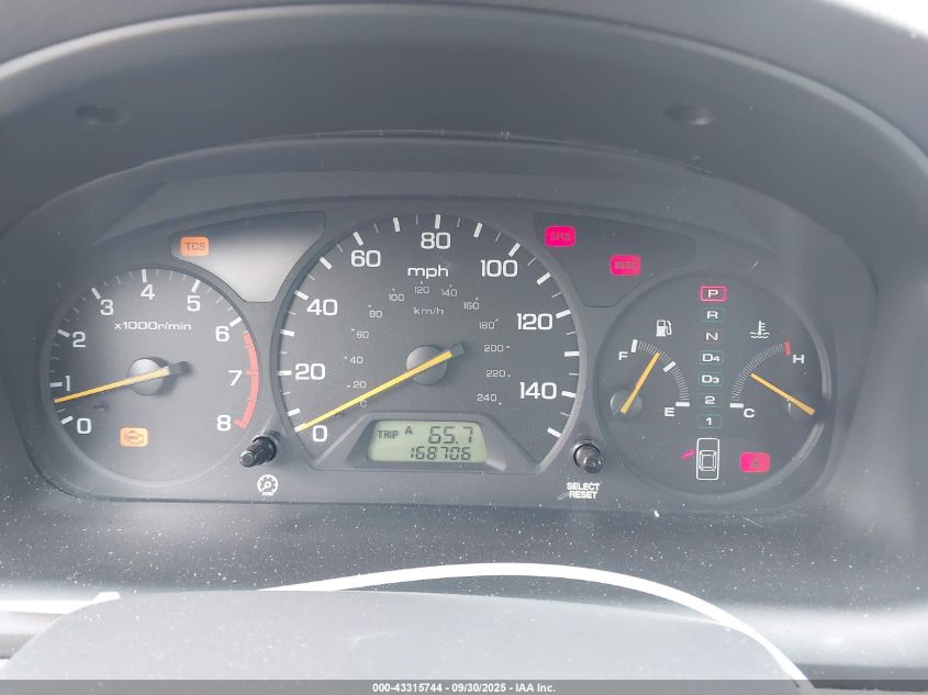 2001 Honda Accord 3.0 Ex VIN: 1HGCG16551A042419 Lot: 43315744