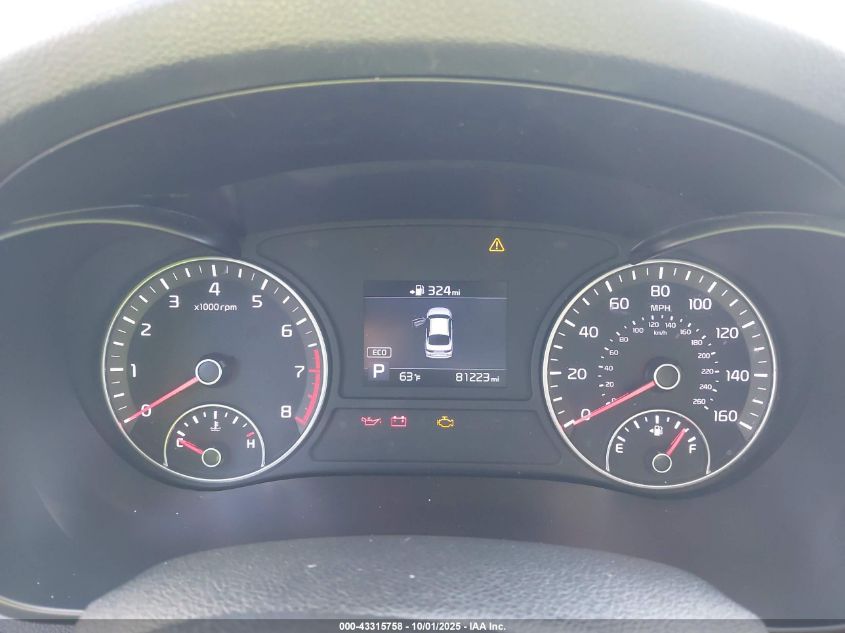 2019 Kia Optima Lx VIN: 5XXGT4L37KG379437 Lot: 43315758