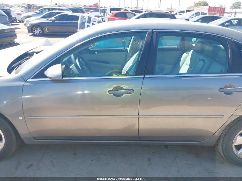 2008 Chevrolet Impala Lt VIN: 2G1WT58N489168118 Lot: 43315757