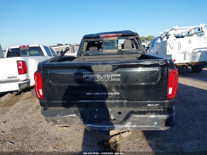 2021 GMC Sierra 2500Hd 4Wd Long Bed Slt/4Wd Standard Bed Slt VIN: 1GT49NEY8MF256103 Lot: 43315769