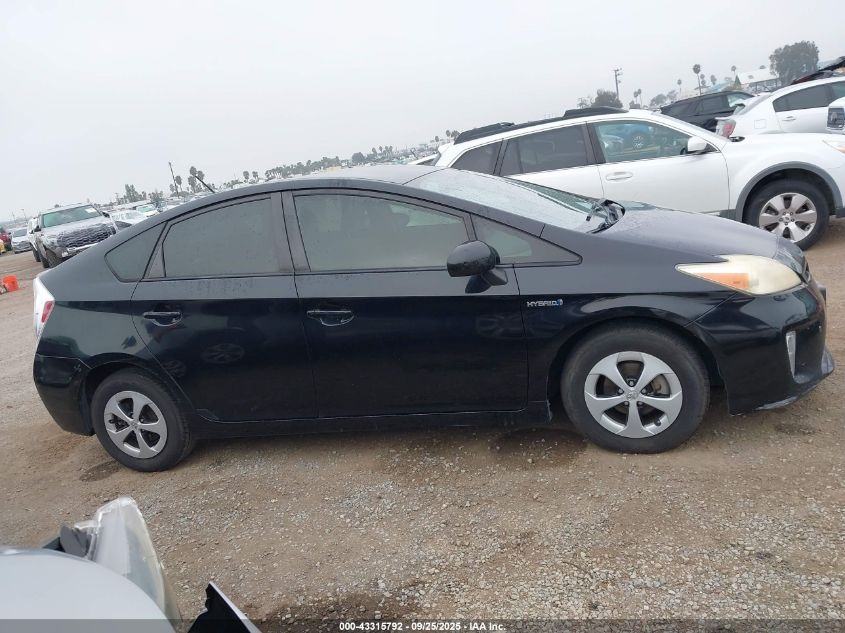 2012 Toyota Prius Two VIN: JTDKN3DU9C5391908 Lot: 43315792