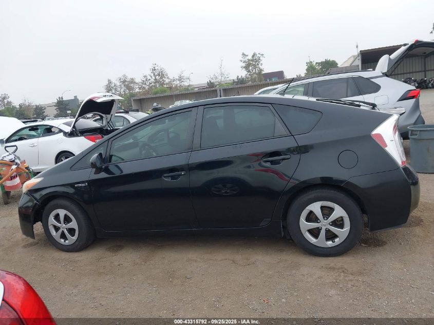 2012 Toyota Prius Two VIN: JTDKN3DU9C5391908 Lot: 43315792