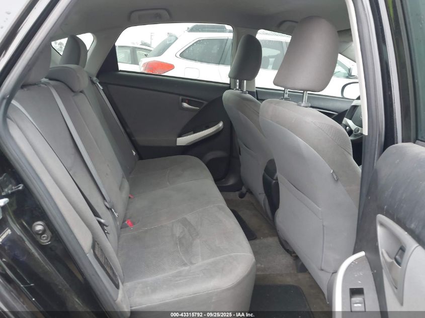 2012 Toyota Prius Two VIN: JTDKN3DU9C5391908 Lot: 43315792