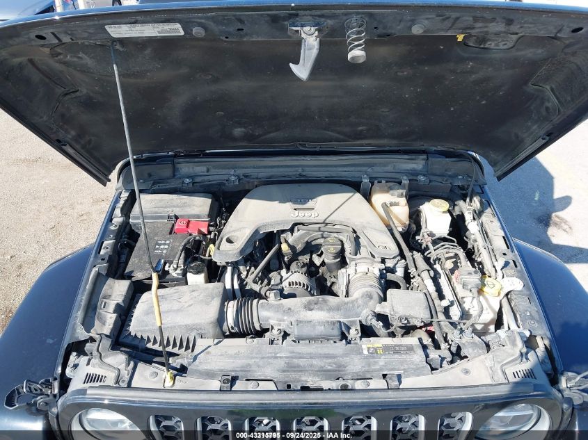 2020 Jeep Gladiator Overland 4X4 VIN: 1C6HJTFG4LL199375 Lot: 43315795