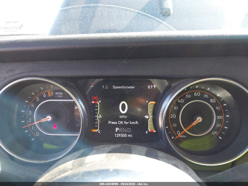 2020 Jeep Gladiator Overland 4X4 VIN: 1C6HJTFG4LL199375 Lot: 43315795