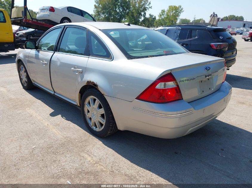 2007 Ford Five Hundred Sel silver sedan gasoline 1FAHP24117G102881 photo #4