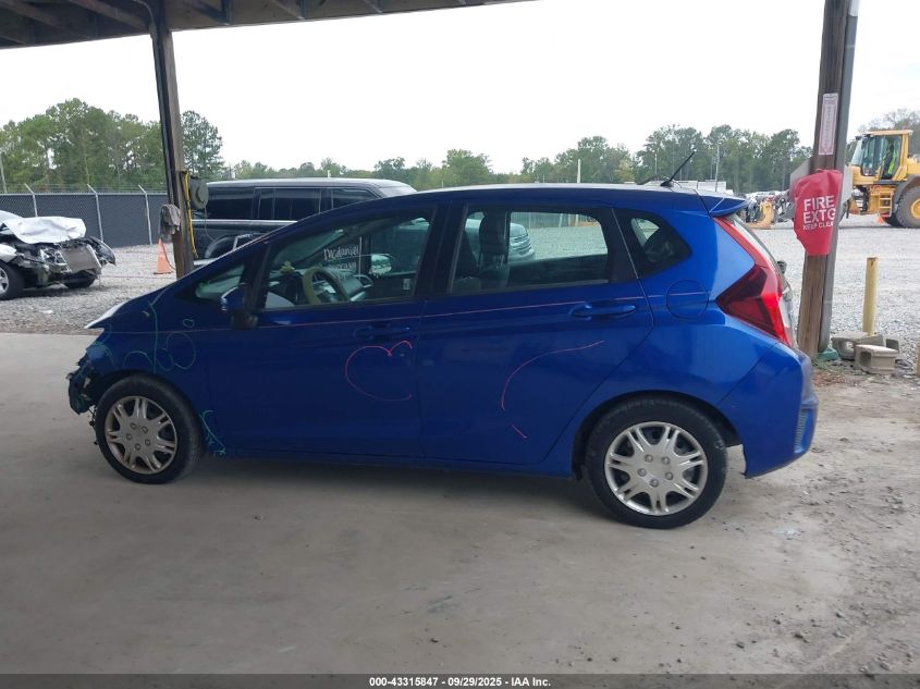 2015 Honda Fit Lx VIN: 3HGGK5H5XFM732892 Lot: 43315847