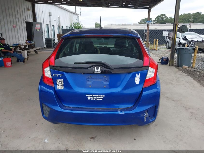 2015 Honda Fit Lx VIN: 3HGGK5H5XFM732892 Lot: 43315847